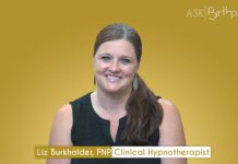 Liz Burkholder- Birthpedia Contributor and clinical hypnotherapist -postpartum-